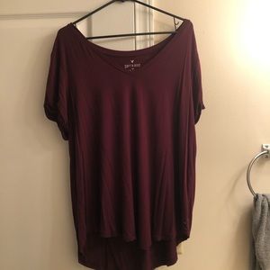 Soft Maroon t shirt
